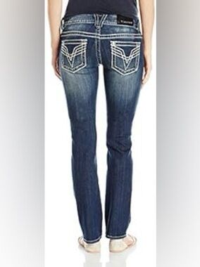 Vigoss Chelsea Straight Leg Stretch Jeans, 32x32